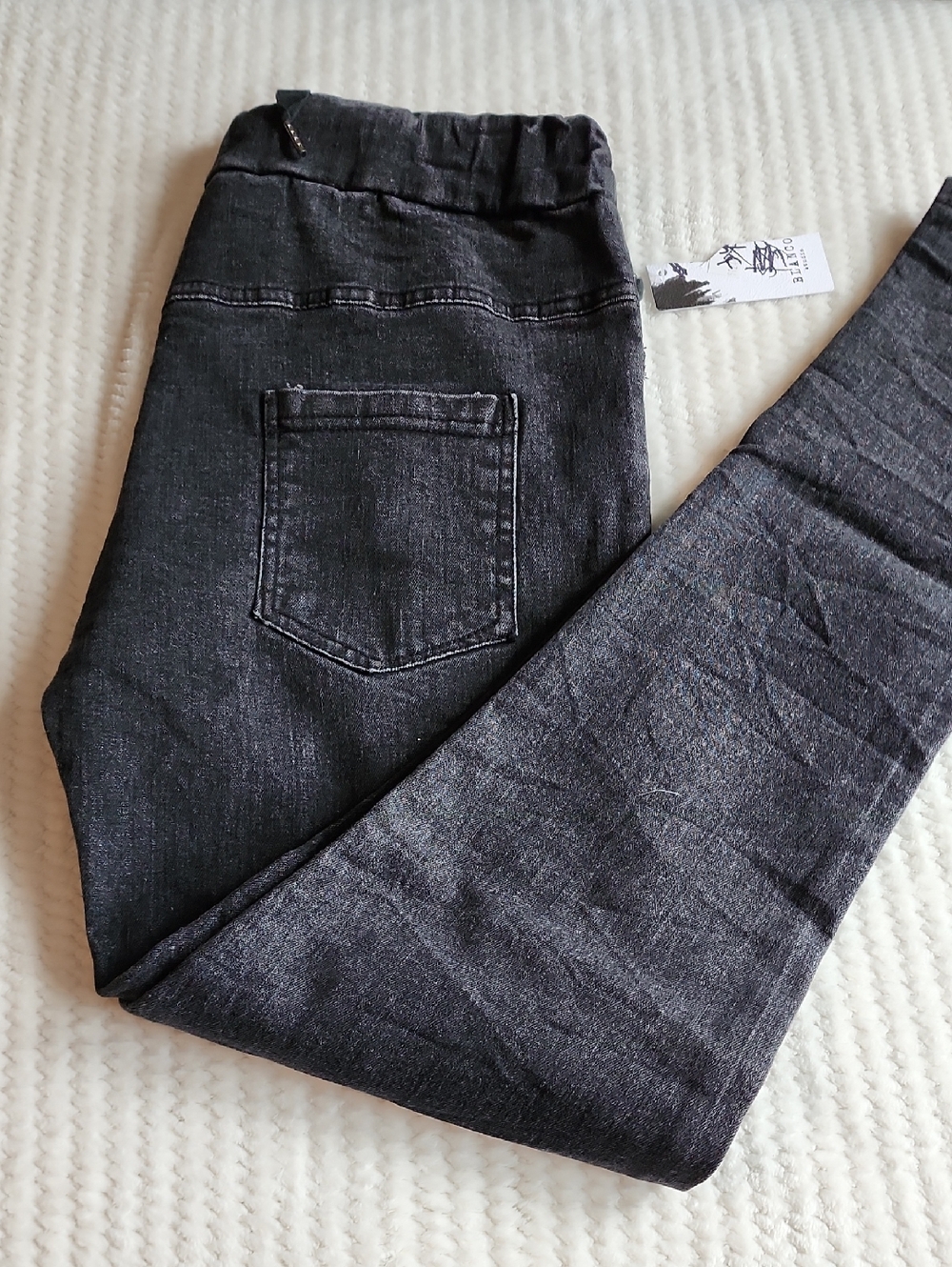 Blanco Soft Black Jeans Brand New